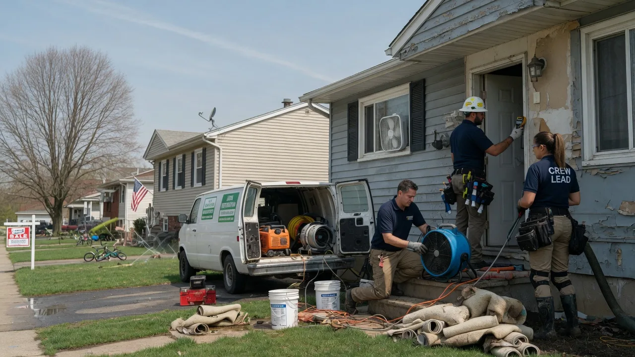 Flood Cleanup in Midland, PA near me
